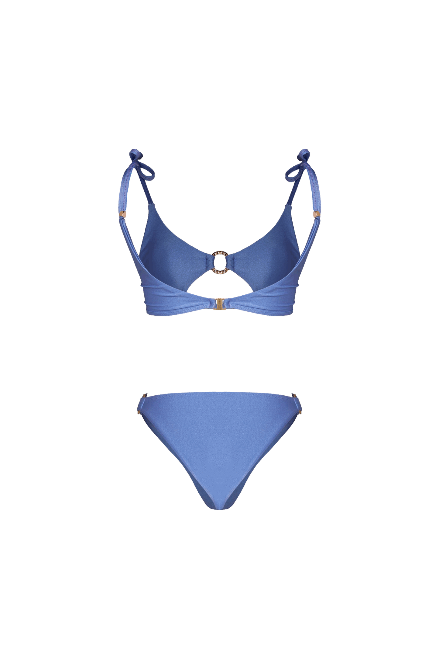 LITA - FRONT CUTOUT BIKINI TOP - Leela And Ella