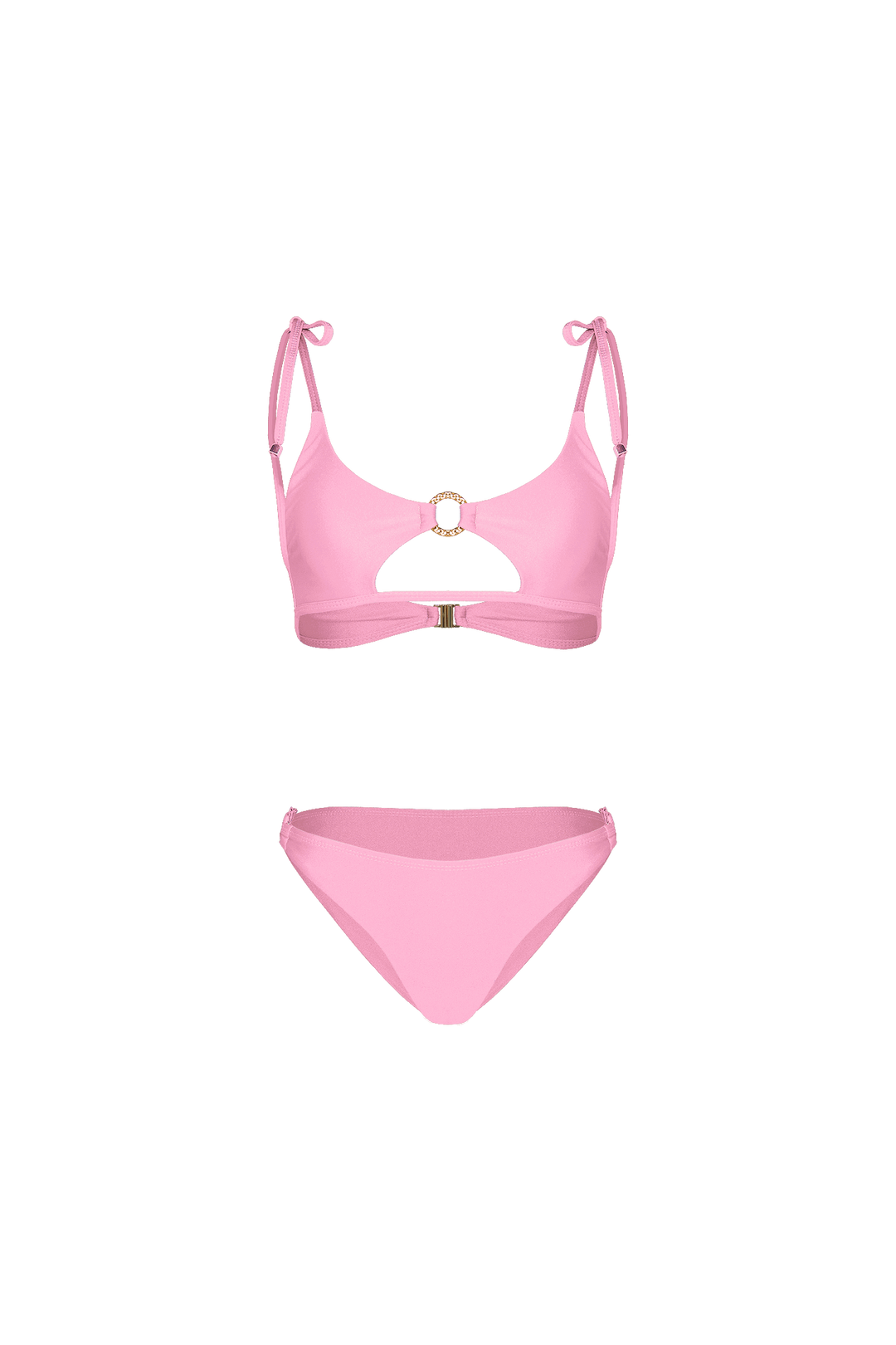 LELINTA Women's Bikini Set Front Crisscross Bandage Padded Bra